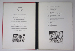 Karl Hubbuch - Radierungen zu Goethes Faust