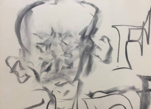 Willem de Kooning – Portrait of a man