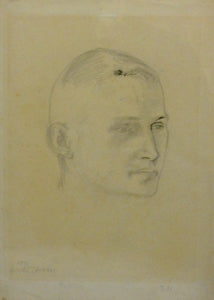 Paul Citroen – Portrait of Georg Muche